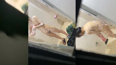 妹の入浴を盗撮 part 3