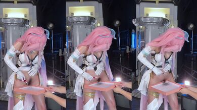 COS攝影棚站著除毛