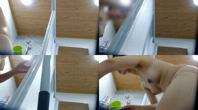 香港の彼女の18歳の妹が入浴を盗撮