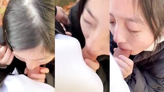 戶外調教妹子吃肉棒