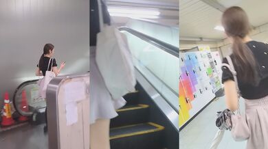 日本　逆さ　盜撮　2