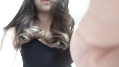 young girl strips and fingers