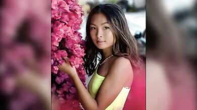 Thai girl's selfie uploaded