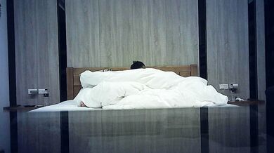 若い女性のホテルでのセックス自撮り2