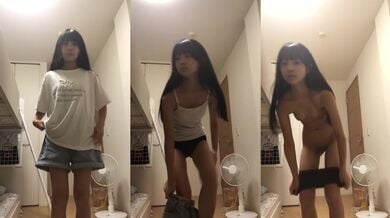 長發櫻花妹脫光給你欣賞1