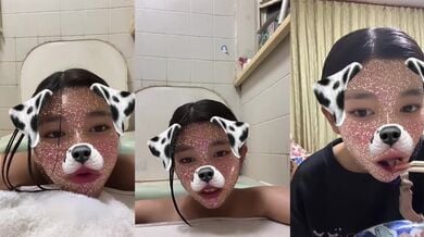 小狗狗洗澡日常
