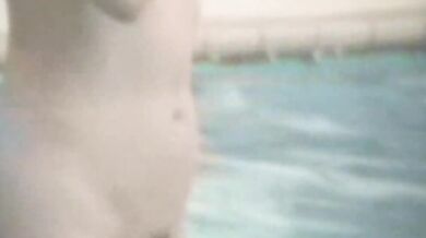 Cảnh đẹp tuyệt đẹp với làn da trần trong nhà tắm cao cấp ZK-①