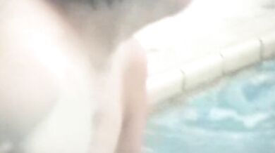 Cảnh đẹp tuyệt đẹp với làn da trần trong nhà tắm cao cấp ZK-①