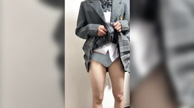 vo,5神レベル女です. Kiểm tra cơ thể người phụ nữ đồng phục