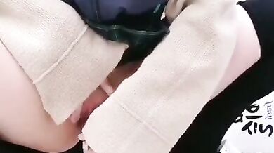 韓国人店員のオナニー2