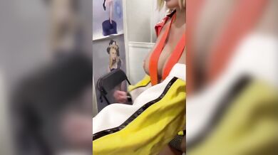 Cosplayer and her follower benefits