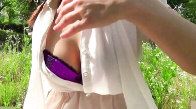 自画撮り 野外露出 3