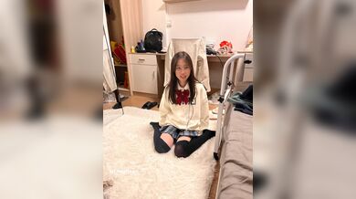 貧乳眼鏡JK母狗調教1