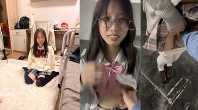 Anorexic glasses JK bitch training 2