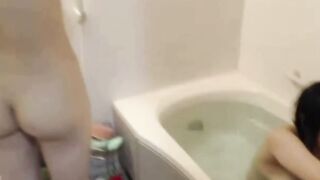 お風呂で配信♡