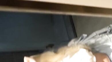 Golden Retriever cos oral selfie