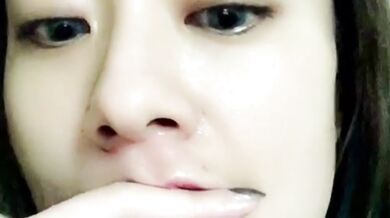 Ex-girlfriend masturbates