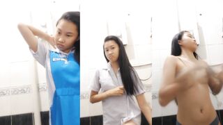 馬來西亞小小母狗脫校服自慰