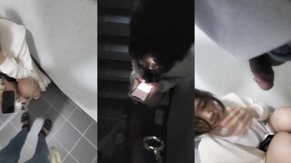 韓國G神樓梯口對著大學生妹子的嘴巴口爆