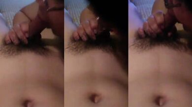 女の子のハードなフェラチオ