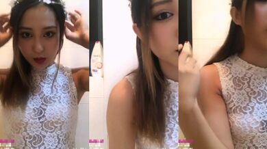 【無】◯ーマイガールの◯ホが中国人美女お◯んこ马出しオナニー配信に似てる！その１