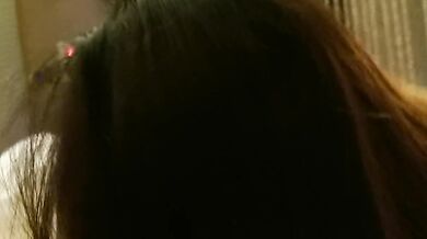 Couple oral sex selfie, girl sucks cock seriously