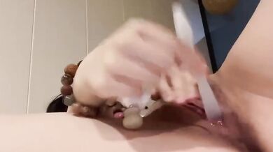 眼鏡母狗愛自慰-3