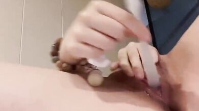 眼鏡母狗愛自慰-3